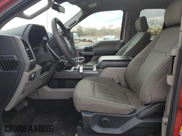 2020 Ford F-150 XL with VIN 1FTFX1E49LFB28939, listed as a Copart auction lot 52731614 with 59,832 mi miles and Salvage Title. Bid and sale history available at carsss.com. Image 7.