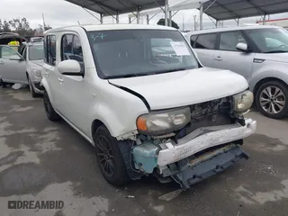 2011 Nissan Cube 1.8 S with VIN JN8AZ2KR6BT205362, listed as a IAAI auction lot 41741592 with 193,037 mi miles. Bid and sale history available at carsss.com. Image 1.