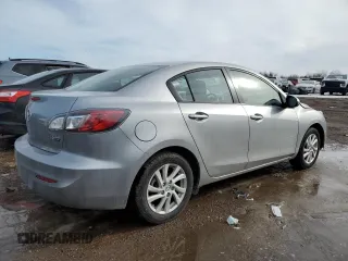 2012 Mazda 3 i Touring with VIN JM1BL1V71C1606904, listed as a Copart auction lot 46303485 with 261,992 mi miles and Salvage Title. Bid and sale history available at DreamBid. Image 3.