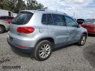 2017 Volkswagen Tiguan Wolfsburg Edition with VIN WVGSV7AX9HW505201, listed as a Copart auction lot 40199474 with 49,278 mi miles and Salvage Title. Bid and sale history available at carsss.com. Image 3.