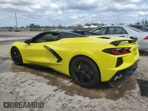 2022 Chevrolet Corvette 3LT with VIN 1G1YC3D48N5115490, listed as a Copart auction lot 49007693 with 0 mi miles. Bid and sale history available at carsss.com. Image 2.