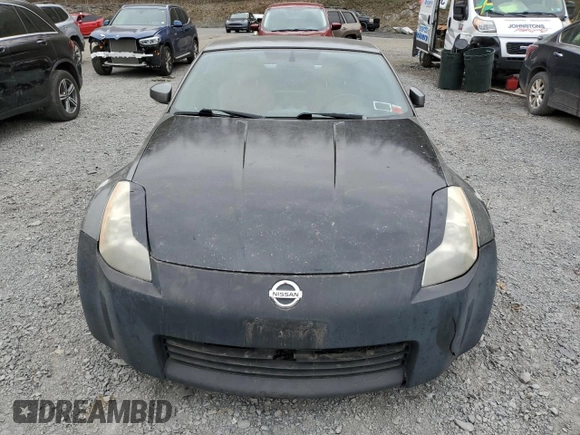 2003 Nissan 350Z Enthusiast with VIN JN1AZ34D93T100919, listed as a Copart auction lot 53083435 with 183,435 mi miles and Clean Title. Bid and sale history available at carsss.com. Image 5.