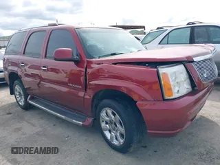 2002 Cadillac Escalade with VIN 1GYEC63T42R120849, listed as a IAAI auction lot 41979542 with 153,167 mi miles and . Bid and sale history available at DreamBid. Image 1.