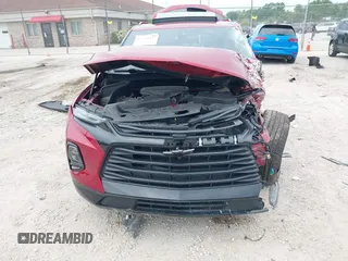 2021 Chevrolet Blazer RS with VIN 3GNKBKRS4MS570818, listed as a IAAI auction lot 42511827 with 28,519 mi miles and . Bid and sale history available at DreamBid. Image 6.
