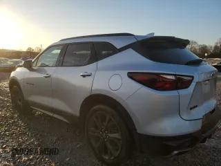 2019 Chevrolet Blazer RS z VIN 3GNKBERS1KS673158, wystawiony jako Copart lot #45166445 z przebiegiem 80 406 mil mil oraz Szkoda całkowita • Salvage title. Historia ofert i sprzedaży dostępna na DreamBid. Obrazek 2.