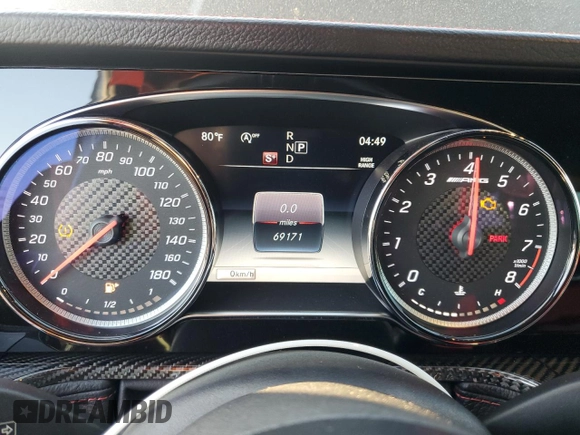 2019 Mercedes-Benz G 63 AMG with VIN WDCYC7HJXKX310242, listed as a Copart auction lot 46267745 with 69,171 mi miles and Salvage title. Bid and sale history available at DreamBid. Image 9.