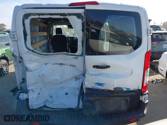 2018 Ford Transit with VIN 1FTYR1ZM2JKA64616, listed as a IAAI auction lot 41707538 with 221,167 mi miles and . Bid and sale history available at DreamBid. Image 18.
