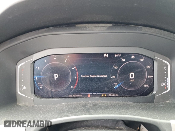 2019 Volkswagen Atlas SEL Premium z VIN 1V2NR2CA4KC559238, wystawiony jako Copart lot #58257085 z przebiegiem 178 647 mil mil oraz Tytuł czysty. Historia ofert i sprzedaży dostępna na DreamBid. Obrazek 9.