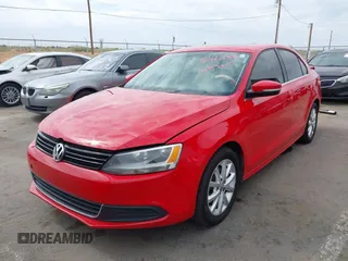 2014 Volkswagen Jetta Sedan SE w/Connectivity/Sunroof PZEV with VIN 3VWD17AJ0EM378030, listed as a IAAI auction lot 40612066 with 179,808 mi miles. Bid and sale history available at carsss.com. Image 2.