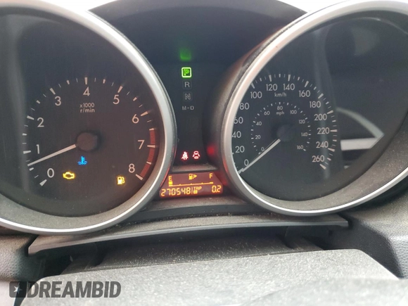 2011 Mazda 3 GX with VIN JM1BL1KF1B1458831, listed as a Copart auction lot 71309894 with 270,548 mi miles and Salvage Title. Bid and sale history available at carsss.com. Image 9.