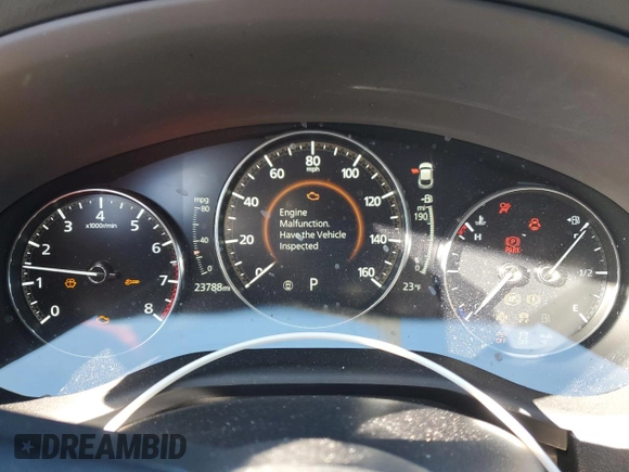 2022 Mazda CX-30 S Select with VIN 3MVDMBBL3NM429550, listed as a Copart auction lot 43479895 with 23,788 mi miles and Salvage Title. Bid and sale history available at DreamBid. Image 9.