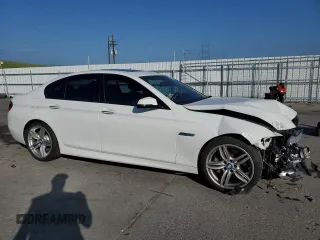 2016 BMW 5 Series 535i xDrive with VIN WBA5B3C55GG260630, listed as a Copart auction lot 58806995 with 72,028 mi miles and Salvage title. Bid and sale history available at DreamBid. Image 4.