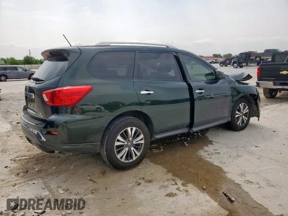 2018 Nissan Pathfinder SL with VIN 5N1DR2MN3JC606400, listed as a Copart auction lot 57350325 with 114,167 mi miles and Salvage title. Bid and sale history available at DreamBid. Image 3.