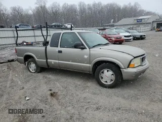 2002 GMC Sonoma SLS with VIN 1GTCS195328163144, listed as a Copart auction lot 86900604 with 0 mi miles and Salvage Title. Bid and sale history available at carsss.com. Image 4.