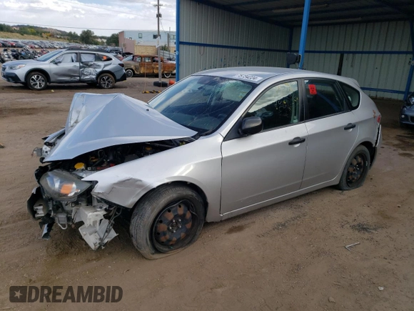 2008 Subaru Impreza Wagon (Natl) i w/Premium Pkg with VIN JF1GH61668G810156, listed as a Copart auction lot 75734224 with 0 mi miles and Salvage Title. Bid and sale history available at carsss.com. Image 1.
