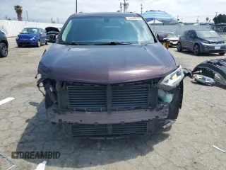 2018 Chevrolet Traverse LT Cloth z VIN 1GNERGKW6JJ200115, wystawiony jako Copart lot #54846515 z przebiegiem 79 785 mil mil oraz Szkoda całkowita • Salvage title. Historia ofert i sprzedaży dostępna na DreamBid. Obrazek 5.