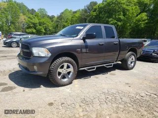 2014 Ram 1500 Express with VIN 1C6RR7FT8ES197283, listed as a Copart auction lot 53143805 with 208,571 mi miles and Clean Title. Bid and sale history available at carsss.com. Image 1.