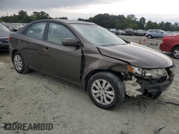2010 Kia Forte EX with VIN KNAFU4A28A5255812, listed as a Copart auction lot 69701234 with 225,168 mi miles and Salvage Title. Bid and sale history available at carsss.com. Image 4.