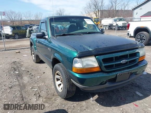 1999 Ford Ranger XL with VIN 1FTYR10C1XPB95732, listed as a IAAI auction lot 41802544 with 135,963 mi miles. Bid and sale history available at carsss.com. Image 1.