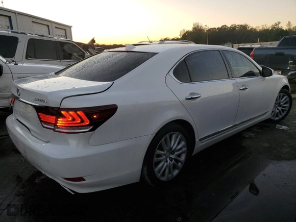 2014 Lexus LS 460 L with VIN JTHGL1EF3E5052370, listed as a Copart auction lot 80641254 with 69,493 mi miles and Salvage Title. Bid and sale history available at DreamBid. Image 3.