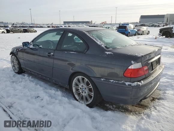 2005 BMW 3 Series 330Ci with VIN WBABD53495PD98767, listed as a Copart auction lot 87504675 with 118,903 mi miles and Salvage Title. Bid and sale history available at carsss.com. Image 2.