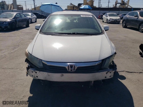 2012 Honda Civic Sdn LX with VIN 19XFB2F56CE391105, listed as a Copart auction lot 52382925 with 96,085 mi miles and Salvage Title. Bid and sale history available at carsss.com. Image 5.