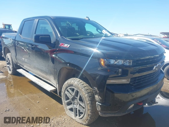 2021 Chevrolet Silverado 1500 LT Trail Boss with VIN 1GCPYFED7MZ407580, listed as a IAAI auction lot 42078081 with 64,299 mi miles and . Bid and sale history available at DreamBid. Image 1.