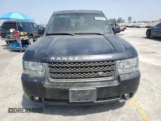 2011 Land Rover Range Rover HSE with VIN SALME1D46BA358747, listed as a Copart auction lot 60562035 with 114,385 mi miles and Clean title. Bid and sale history available at DreamBid. Image 5.