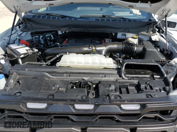 2024 Ford F-150 Raptor with VIN 1FTFW1RG1RFA22551, listed as a Copart auction lot 75998654 with 5,473 mi miles and Salvage Title. Bid and sale history available at DreamBid. Image 11.