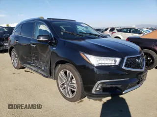 2018 Acura MDX Sport Hybrid w/Advance Pkg with VIN 5J8YD7H79JL000159, listed as a Copart auction lot 38217033 with 0 mi miles. Bid and sale history available at carsss.com. Image 4.