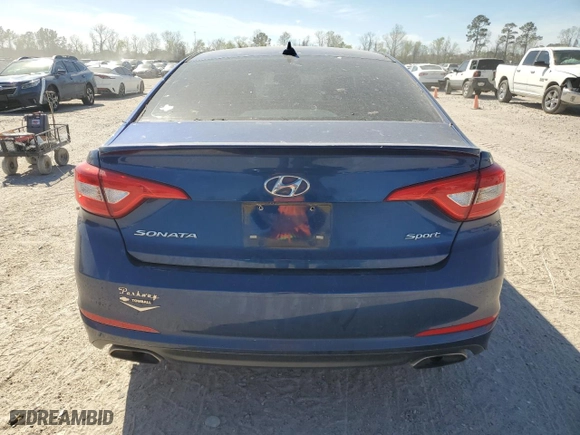 2016 Hyundai Sonata 2.4L Sport with VIN 5NPE34AF5GH298260, listed as a Copart auction lot 49676255 with 153,242 mi miles and Clean Title. Bid and sale history available at carsss.com. Image 6.