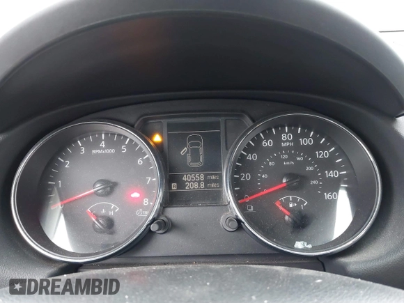 2012 Nissan Rogue S with VIN JN8AS5MT8CW295340, listed as a IAAI auction lot 41837677 with 40,558 mi miles. Bid and sale history available at carsss.com. Image 7.