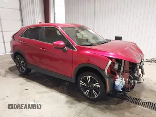 2024 Mitsubishi Eclipse Cross SE with VIN JA4ATWAAXRZ037663, listed as a IAAI auction lot 41315137 with 23,678 mi miles and . Bid and sale history available at DreamBid. Image 1.