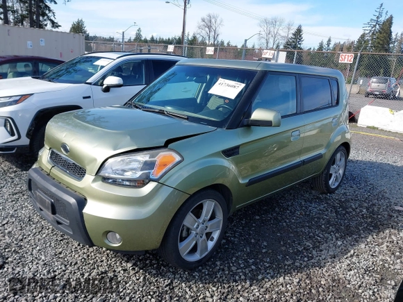 2010 Kia Soul + with VIN KNDJT2A24A7049671, listed as a IAAI auction lot 41736087 with 144,524 mi miles. Bid and sale history available at carsss.com. Image 17.
