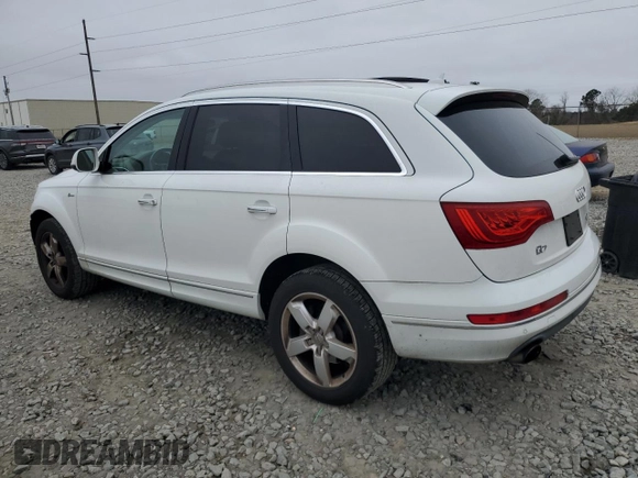 2015 Audi Q7 3.0T Premium with VIN WA1CGAFE2FD027665, listed as a Copart auction lot 44530395 with 74,431 mi miles and Salvage Title. Bid and sale history available at carsss.com. Image 2.