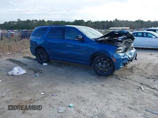 2024 Dodge Durango GT Plus z VIN 1C4RDJDG1RC198172, wystawiony jako IAAI lot #41320951 z przebiegiem 3 886 mil mil oraz . Historia ofert i sprzedaży dostępna na DreamBid. Obrazek 1.