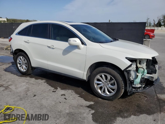 2016 Acura RDX Technology with VIN 5J8TB3H53GL003901, listed as a Copart auction lot 50952405 with 113,286 mi miles and Salvage Title. Bid and sale history available at DreamBid. Image 4.
