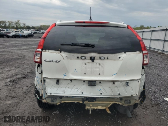 2015 Honda CR-V EX-L with VIN 5J6RM3H75FL007879, listed as a Copart auction lot 53157455 with 81,301 mi miles and Salvage Title. Bid and sale history available at carsss.com. Image 6.
