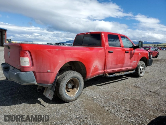 2021 Ram 3500 Tradesman with VIN 3C63RRGL0MG565753, listed as a Copart auction lot 43381555 with 117,784 mi miles and Salvage Title. Bid and sale history available at carsss.com. Image 3.