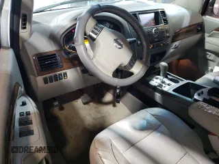 2010 Nissan Armada Titanium z VIN 5N1BA0NDXAN610604, wystawiony jako Copart lot #80023374 z przebiegiem 199 475 mil mil oraz Szkoda całkowita • Salvage title. Historia ofert i sprzedaży dostępna na DreamBid. Obrazek 8.