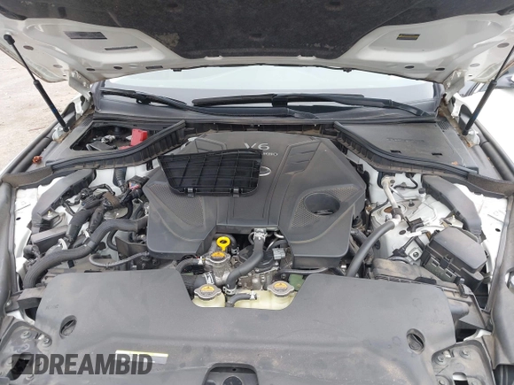 2019 Infiniti Q50 Luxe with VIN JN1EV7AP9KM513046, listed as a IAAI auction lot 41904330 with 51,608 mi miles and . Bid and sale history available at DreamBid. Image 10.