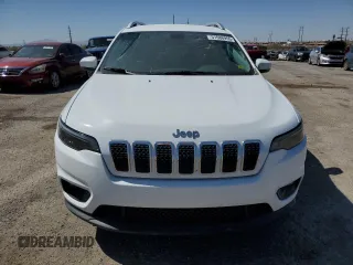 2020 Jeep Cherokee Altitude with VIN 1C4PJLLB2LD592914, listed as a Copart auction lot 57686955 with 55,524 mi miles and Salvage title. Bid and sale history available at DreamBid. Image 5.