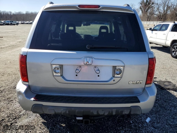2004 Honda Pilot EX with VIN 2HKYF18504H620508, listed as a Copart auction lot 46861655 with 270,975 mi miles and Salvage Title. Bid and sale history available at carsss.com. Image 6.