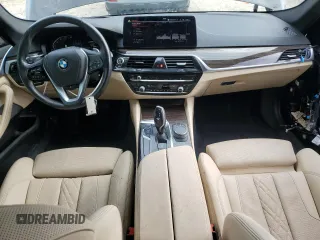 2021 BMW 5 Series 530i xDrive with VIN WBA13BJ02MCF32215, listed as a Copart auction lot 55779575 with 67,983 mi miles and Salvage title. Bid and sale history available at DreamBid. Image 8.
