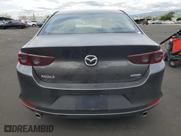 2020 Mazda 3 Select with VIN 3MZBPACL2LM132241, listed as a Copart auction lot 52240945 with 50,370 mi miles and Salvage Title. Bid and sale history available at carsss.com. Image 6.