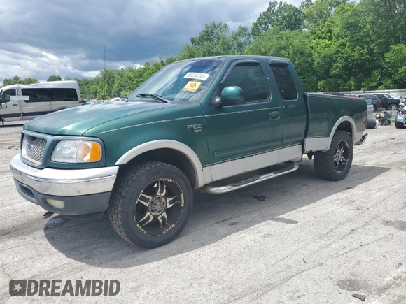 1999 Ford F-150 with VIN 1FTRX18W8XNB82710, listed as a Copart auction lot 58264745 with Not provided miles and Salvage title. Bid and sale history available at DreamBid. Image 1.