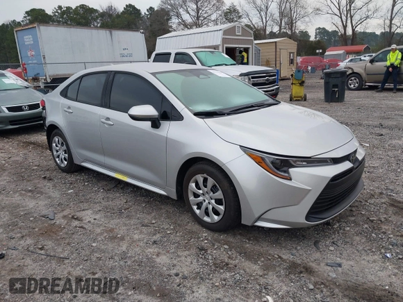 2024 Toyota Corolla LE with VIN 5YFB4MDE6RP224757, listed as a IAAI auction lot 41777068 with 6,121 mi miles. Bid and sale history available at carsss.com. Image 1.
