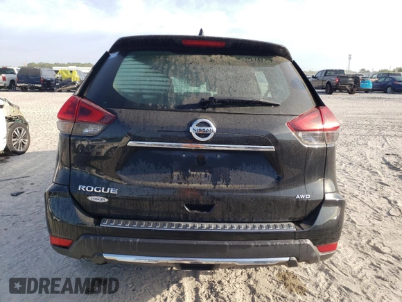 2020 Nissan Rogue S with VIN 5N1AT2MVXLC781105, listed as a Copart auction lot 50821855 with 51,602 mi miles and Salvage Title. Bid and sale history available at carsss.com. Image 6.