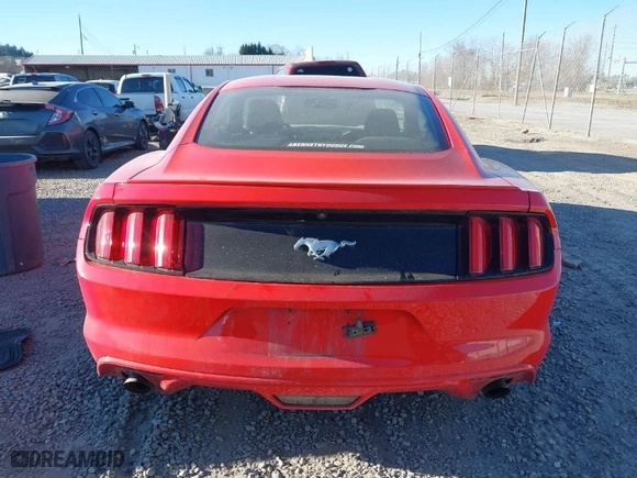2015 Ford Mustang EcoBoost with VIN 1FA6P8TH2F5411360, listed as a IAAI auction lot 41672092 with 83,275 mi miles. Bid and sale history available at carsss.com. Image 17.
