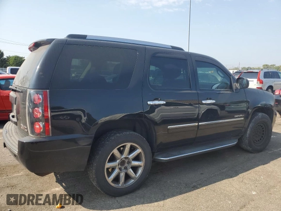 2010 GMC Yukon Denali with VIN 1GKUKEEF1AR277683, listed as a Copart auction lot 69675654 with 206,114 mi miles and Salvage Title. Bid and sale history available at carsss.com. Image 3.